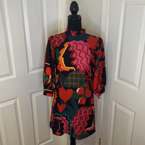 FARM Rio Lovers Apple Mini Dress Women’s size Small - Picture 8 of 16